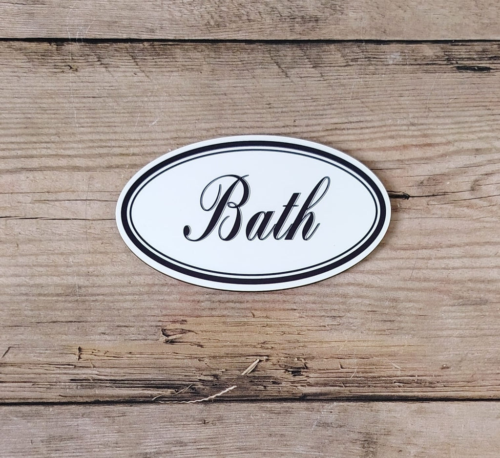 שלט לאמבטיה ולשירותים דגם פרובנס